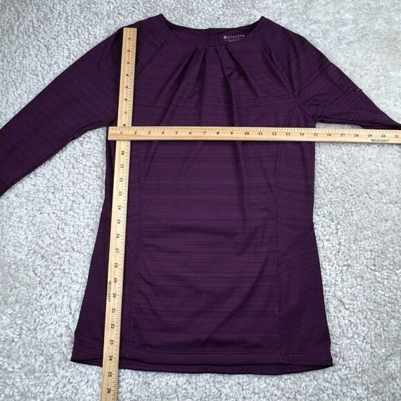 Athleta Stinson Zip Back Top Small Tall - Picture 13 of 14